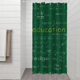 thumbnail image 2 of Math Equations Science Terms Green Pattern Shower Curtain 36"x72" ,Bathroom Decorative Shower Curtains Set with 12 Hooks,Modern Waterproof Washable Shower Curtain, 2 of 6