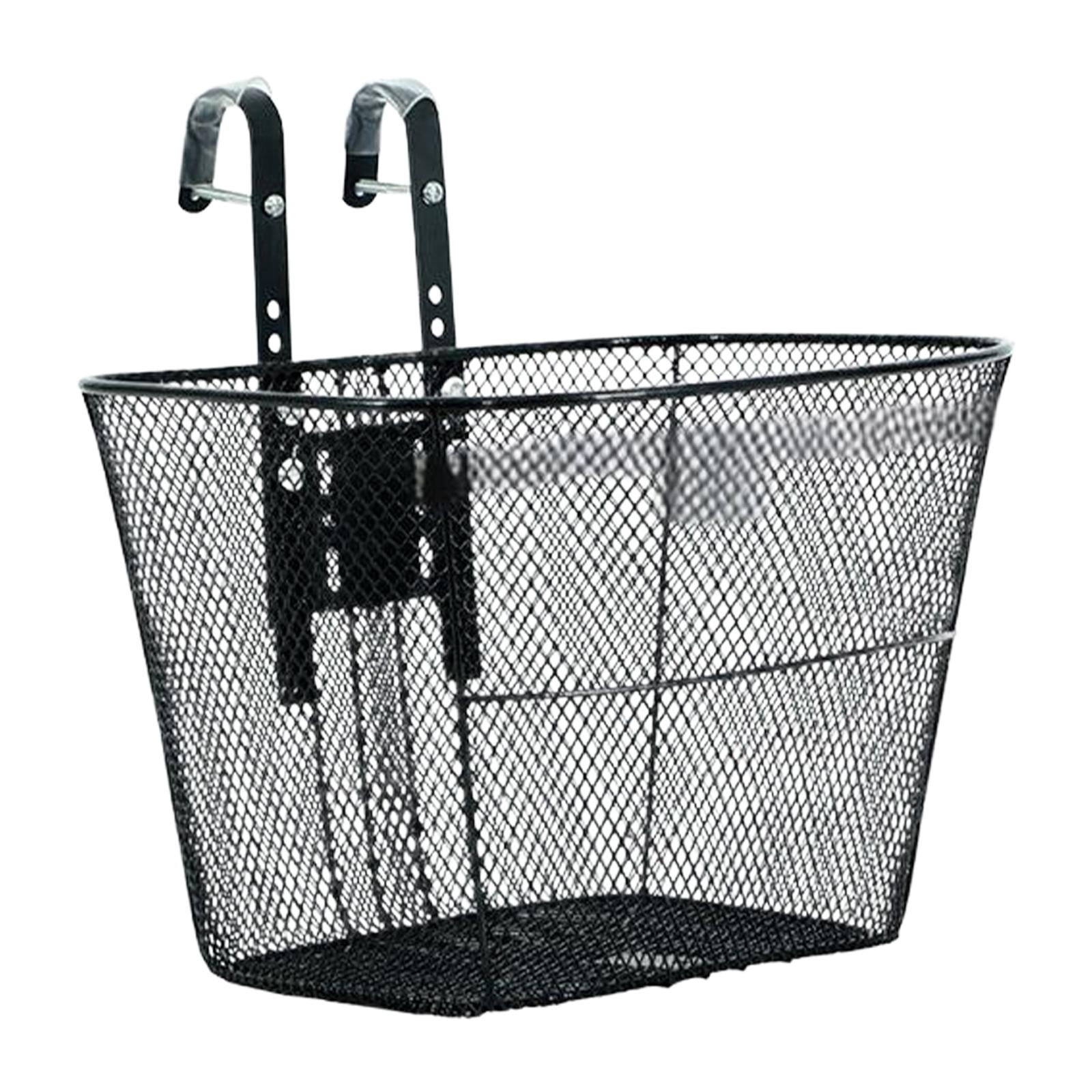 harayaa Front Bike Basket Electric Bike Basket Strong Load Bearing Easy Assembly Elegant