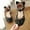 d-421Black152, variant on MEZZALL Child Girls Princess Shoes Soft Sole Fashion Bow Princess Shoes Closed Toe Daily Adorable Casual Kids Everyday Solid Color Beach Sweet Retro Toddler Footwear