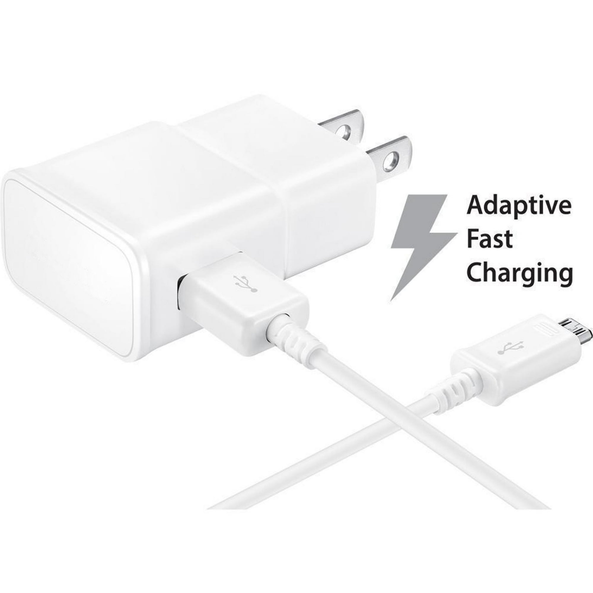 Adaptive Fast Charger Kit Compatible with Motorola Moto G5 Plus  Devices-[Wall Charger+5 FT Micro USB Cable]-AFC uses Dual voltages for up  to 50% Faster Charging!-White | Walmart Canada