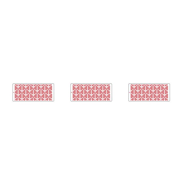 Moyic Cake Edge Decoration Fondant Plastic Stencil Mold DIY Printing Cookie Pastry Sieve Icing Border Home Template Cupcake Sugar Type7 NO7
