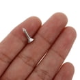 thumbnail image 3 of FONDOTIN 100 Pcs Vis de Guitare Argent Métal pour Protection de Micro Basse Électrique Durable et Universelle, 3 of 8