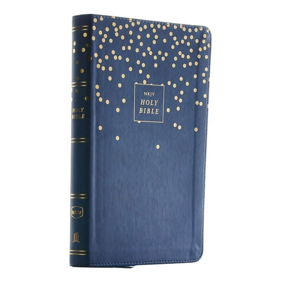 Nkjv, Thinline Bible Youth Edition, Leathersoft, Blue, Red Letter Edition, Comfort Print, (Hardcover)