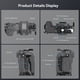 thumbnail image 2 of Funda de cámara SMALLRIG para Canon R8 con Cold Shoe, puerto QD y NA, 2 of 8