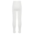 thumbnail image 2 of TiaoBug Baby Girls Tights Thick Leggings Cotton Stockings Pantyhose Warm Pants Knee High Sock White 4-6, 2 of 7