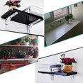 thumbnail image 4 of Soportes De Estante Plegables De 8 Pulgadas, Soporte Plegable De Acero Inoxidable Resistente, Soportes Plegables Diy Montados En La Pared Para Mesa, Escritorio, Banco De Trabajo 1 Par Vogacara HA024806-02, 4 of 6