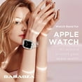 thumbnail image 6 of DABAOZA Apple Compatible Sports Wristwatch Bands, Glitter Clear & Glitter Clear Pink, 6 of 8