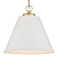 thumbnail image 3 of Elk Home 14-Inch Wide Vellus Pendant, Modern/Modern, Matte White, 3 of 8