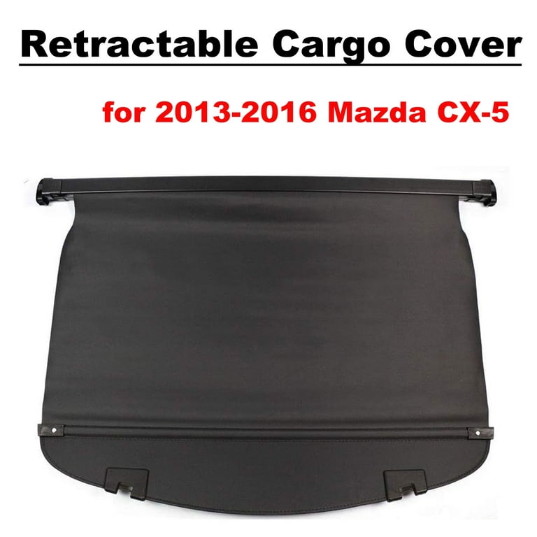 ICOBES Einziehbare hintere Kofferraum-Hutablage für Mazda CX-5 2013 2014  2015 2016, Gepäck-Sonnenschutz-Abdeckung, Autozubehör: : Auto &  Motorrad