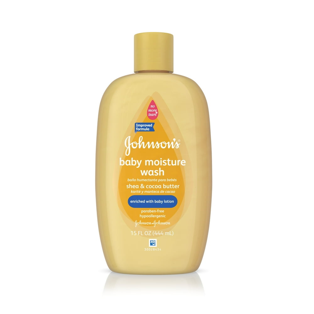 Johnson's Baby Shea & Cocoa Butter Moisture Wash For Soft Skin, 15 Oz