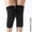 30cm Black, variant on Velcro Knee Warmer Pads Sleeves Leg Warmers Boot Gaiter Magic Tape Sport Recover Unisex Topper Stocking Care Knee Protection (50cm Black,L)