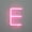 white, variant on LED Letter Lights Light Up Plastic Letters Standing Hanging Warm Light