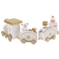 thumbnail image 1 of 1 Set Christmas Wood Train Adornment Creative Desktop Decoration Xmas Kids Gift, 1 of 8