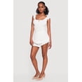 thumbnail image 2 of Women's Tiered Ruffle Shorts with Crochet Detail, 2 of 4
