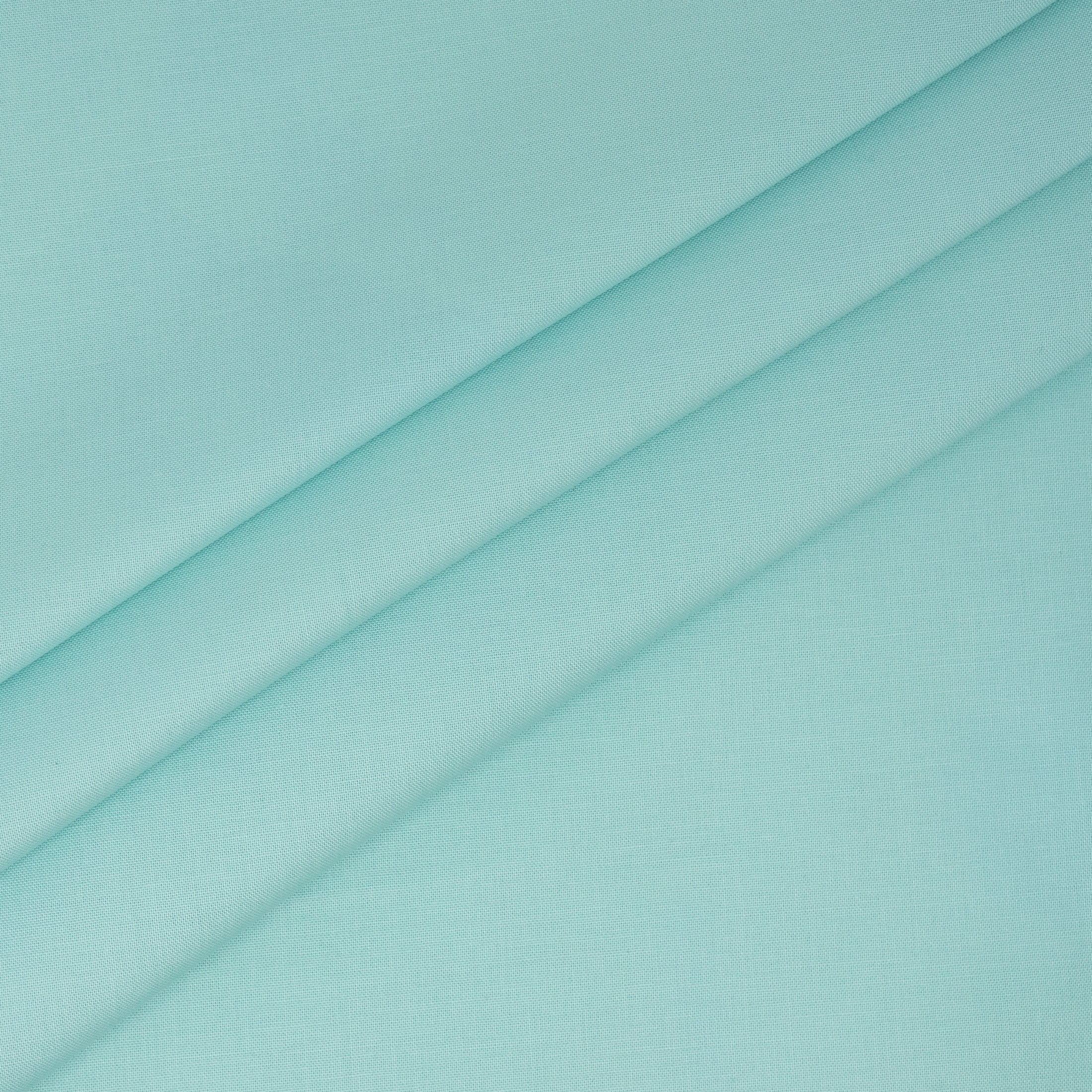 (2 pack) Waverly Inspirations 2 Yard Cut 100% Cotton Solids Fabric, Aqua, 44" Wide for Quilting & Sewing