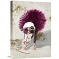 thumbnail image 1 of Global Gallery Teo Rizzardi,'Purple Ballerina' Stretched Canvas Artwork, 1 of 3