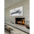 thumbnail image 6 of Marmont Hill "Vintage Race Car Blueprint 1" Painting Print on Canvas, 6 of 7
