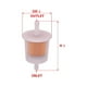thumbnail image 1 of Filtro Para Combustible Pb100 Van 1974 A 1980 Plymouth V8 5.2L En Línea SAKURA ., 1 of 3