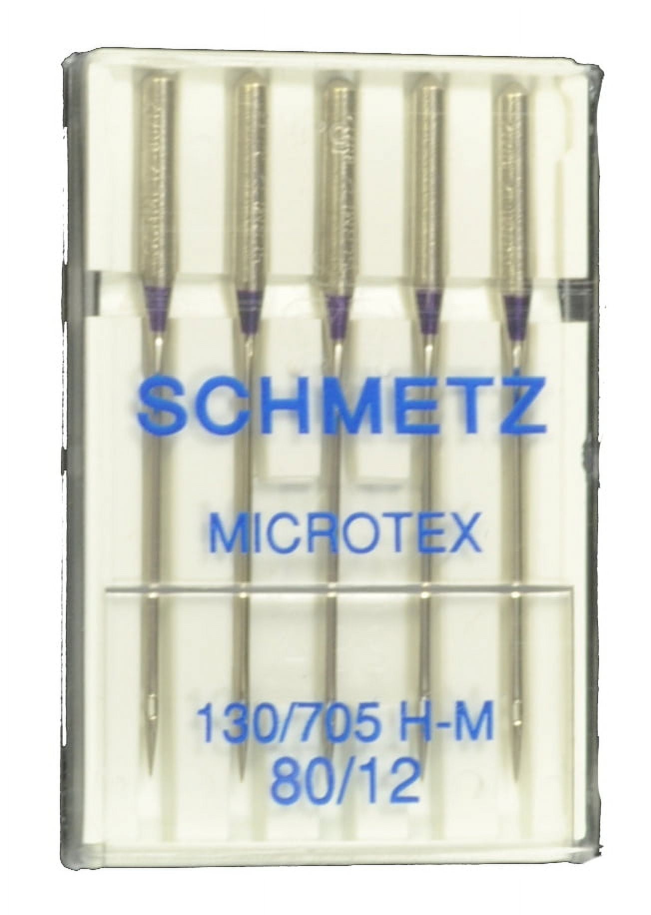 Schmetz Needle Microtex Sharp Size 60/8 (Pack Of 5) - Walmart.com