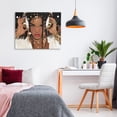 thumbnail image 3 of Stupell Industries Contemporary Gold Headphones Glam Female Canvas Art, 20 x 16, by Franklyn Gregory, 3 of 8