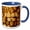 Blue/White, variant on 3drose, National Olive Day June 1st Informational Flyer, 15oz Mug