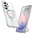 thumbnail image 1 of JETech Funda Anillo Giratorio 360 Grados para Samsung Galaxy S26 Ultra, Compatible con MagSafe, Carcasa Antigolpes Claro con Soporte & Porta Anillos (Transparente), 1 of 7