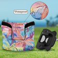thumbnail image 6 of Haosy Colorful Palm Tree Golf Mallet Putter Cover Strong Magnetic Leather Golf Club Headcover Closure, 6 of 7