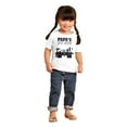 thumbnail image 4 of Papa's Little Helper Handyman Dad Toddler Boy Girl T Shirt Infant Toddler Brisco Brands 2T, 4 of 6