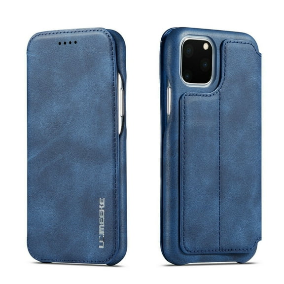 iPhone 11Pro 5.8 inch Case, Dteck Slim Fit Case Magnetic Flip Leather Stand Cover Built-in Card Holder For Apple iPhone 11 Pro 5.8" 2019, Blue