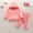 Pink, variant on Girls 2-Piece Set 100% Cotton Hoodie and Jogger Pants Soft Casual Outfit with Pocket & Side Stripes for Kids Kids Ages 2-13 Black,Size 6 T