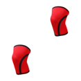 thumbnail image 4 of Ruiboury 1/2/3/5 Non-skid Knee Sleeves Weightlifting Lightweight And Fashionable Support Model B all red M 2PCS, 4 of 6
