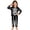 Z4-Black, variant on Boys Halloween Outfit Sets Skeleton Print Long Sleeve Top and Pants Soft Holiday Party