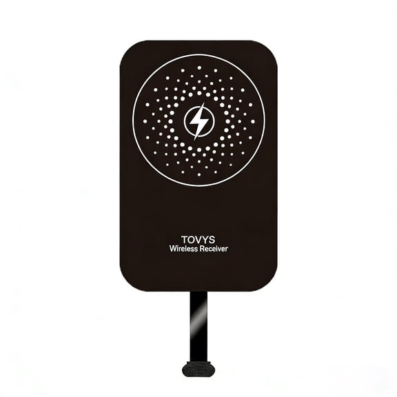 Type-C Magic Tag Wireless Charging Receiver - Wireless Charging Adapter for USB-C Phones, No Cable Wrapping Needed, Ultra-thin and Universally Compatible