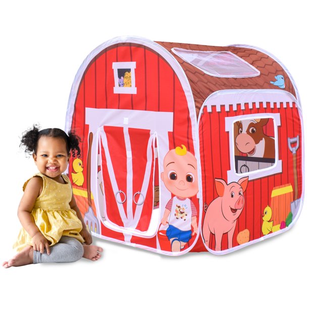 Old MacDonald's Musical Barn Indoor Pop Up Tent, Strong