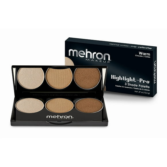 Paleta de maquillaje Mehron Highlight-Pro (Cálidos)