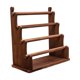 thumbnail image 5 of Soporte de madera para pulseras, expositor de relojes, organizador de coleteros, soporte para relojes, estante para relojes 4 niveles, 5 of 9