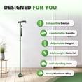 thumbnail image 7 of BeneCane Folding Cane for Men and Women, Lightweight Quad Cane for Seniors, Adjustable Aluminum Walking Cane with Self-Standing Base and Travel Bag, 7 of 7