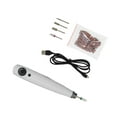 thumbnail image 3 of Mornei Portable Electric Nails Drill Nail Sanding Machine Lightweight Cordless Pedicure White, 3 of 9