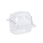 Prevue Pet Products Hooded Bird Cage Cup w/Bird Perch Replacement Cup 1219