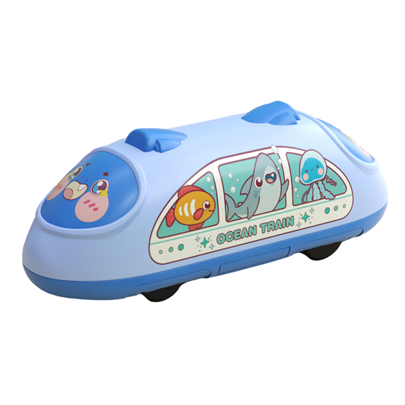 Baby Train Toy Cartoon Inertia Small Car Toy Various