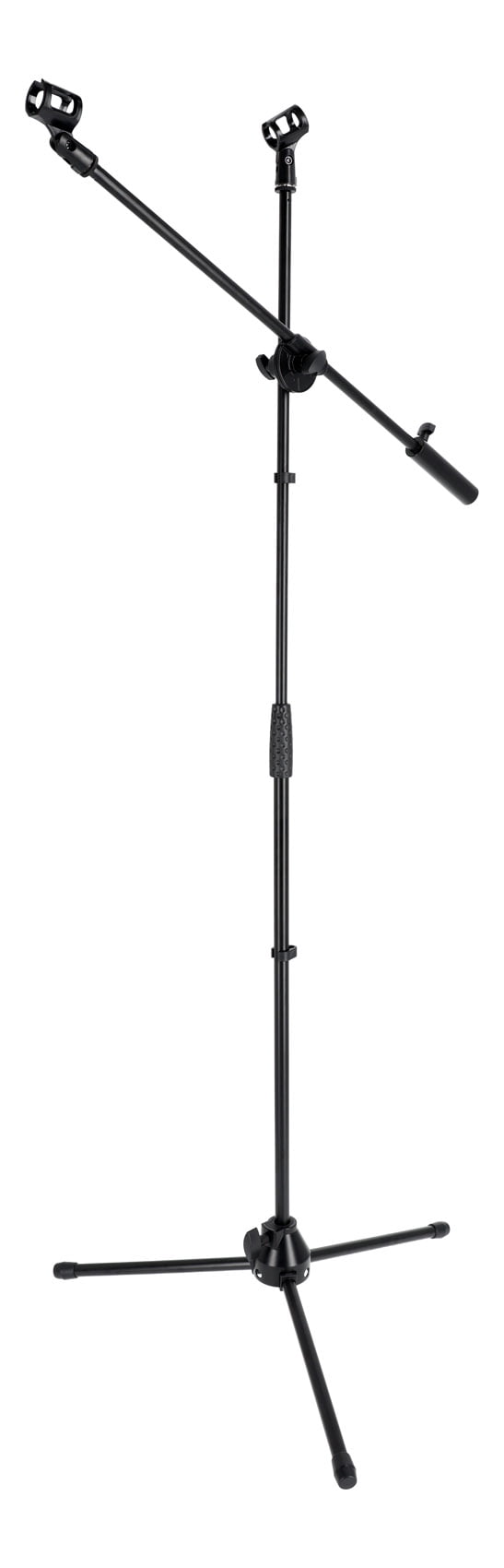 Rockville GIGSTAND DUAL Microphone+Tablet/Smartphone Mic Stand For Karaoke Party