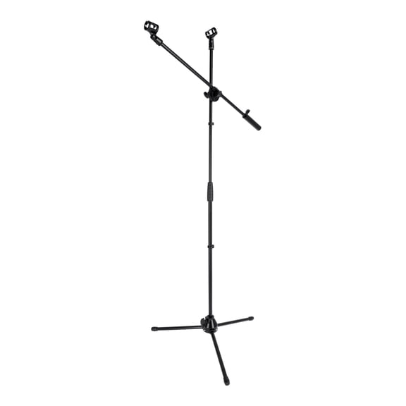 Rockville GIGSTAND DUAL Microphone Mic Stand For Guitar Live Sound Performance