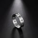 thumbnail image 2 of Skyrim-Anillo de Cruz hueca para hombre y mujer, sortija de compromiso de acero inoxidable, Supernatural, Jesús, joyería, regalos de aniversario, 2023, 2 of 4