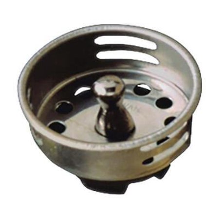 

Plumb Pak Jr. Duo 2-9/16 in. D Brushed Stainless Steel Strainer Basket