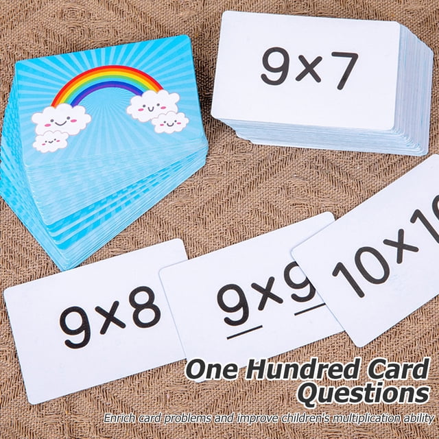 Juguetes de aprendizaje de madera Tablero de multiplicación aritmética Montessori para niños de 7 a 14 años Ndcxsfigh libre de BPA