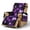 Black-Butterfly Floral, variant on SCRAWLGOD Cow Print Recliner Chair Cover Non Slip Anti Dust Furniture Protector Breathable Reclining Chair Cover with Pocket