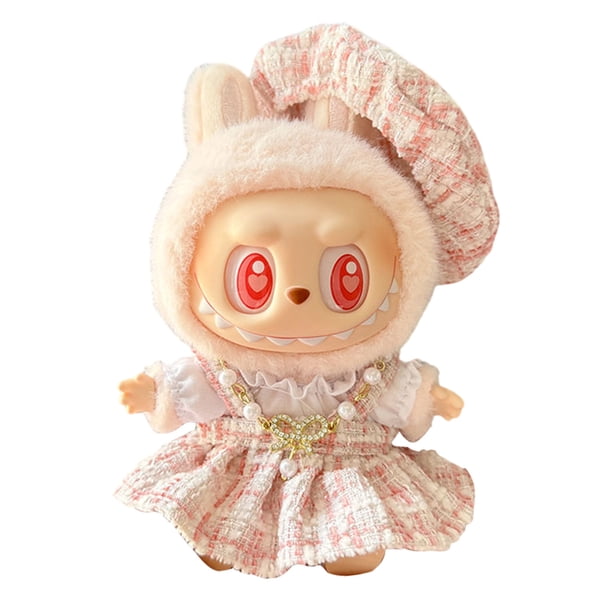 Ropa Muñeca Peluche Lindo Traje Decorativo Con Sombrero para Regalos Fiesta