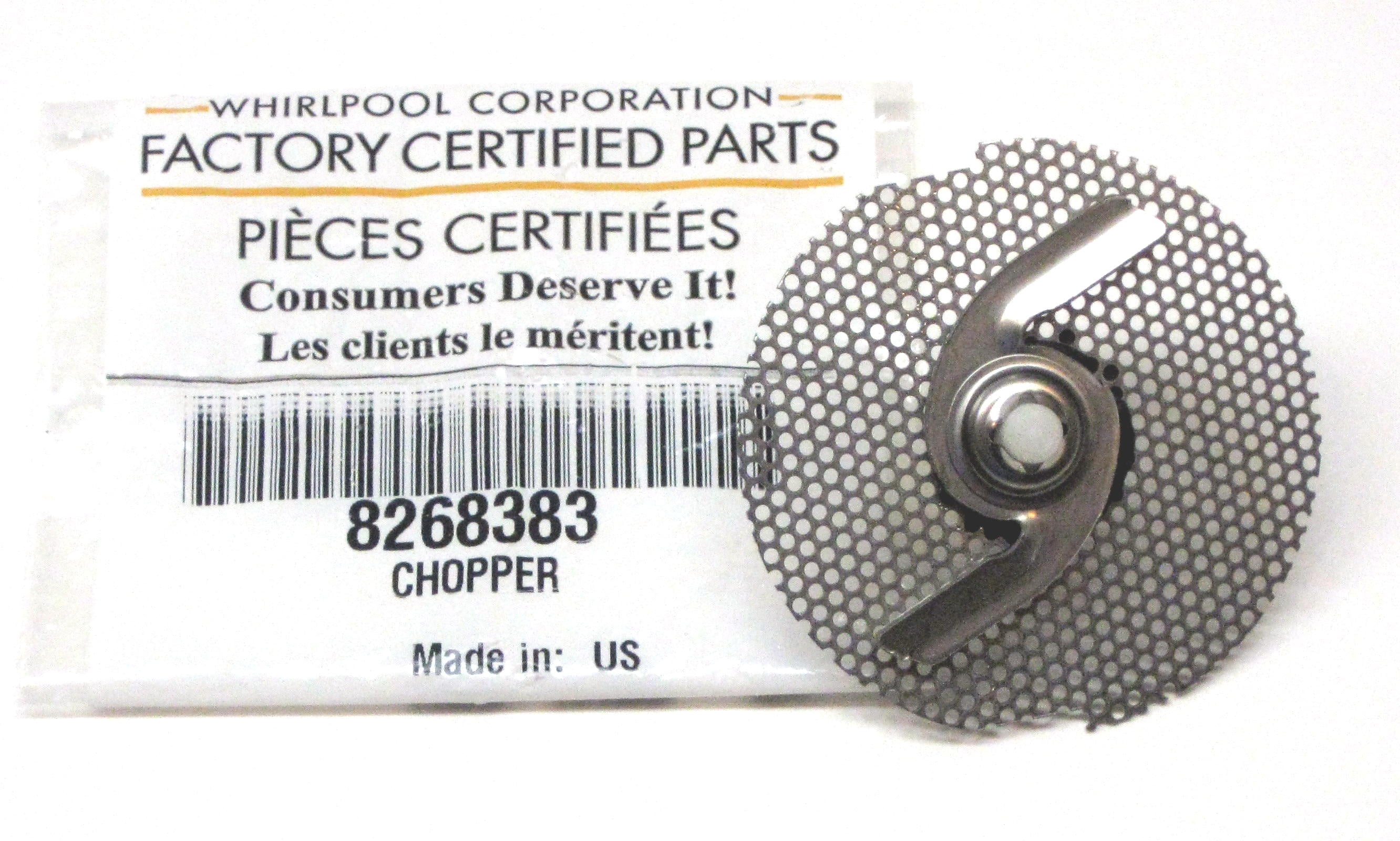Whirlpool Kitchenaid Dishwasher Chopper Blade Wp 8268383 Ap6012235 Whirlpool Kitchenaid Dishwasher Chopper Blade Wp 8268383 Ap6012235 Ps11745442 Com