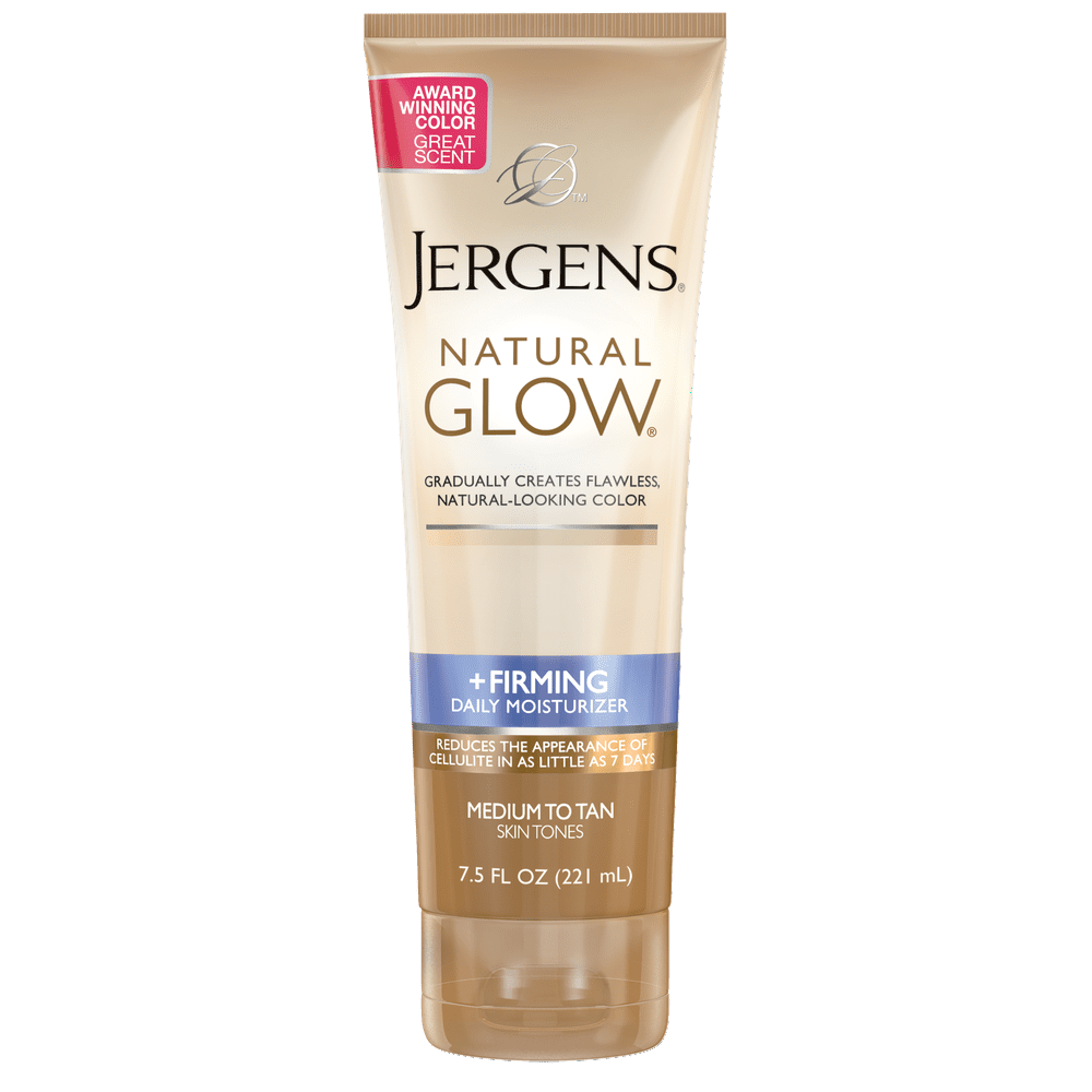 Jergens Natural Glow +FIRMING Sunless Tanning Daily Moisturizing Body