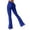 Dark Blue, variant on YDFCWXW Women's Flare Leggings V Back Lifting Wide Leg High Waist 31.5" Gym Workout Yoga Pants Navy, S